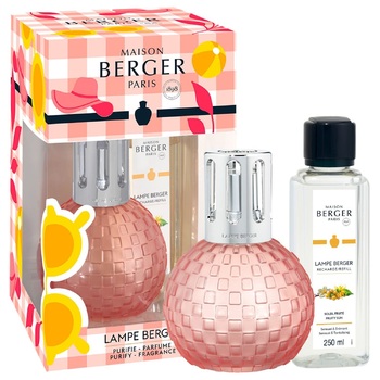 Аромалампа Disco Rosa 250 мл, подарунковий набір Maison Berger Paris