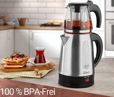 Чайник 2200 Вт Захист від перегріву 100 без BPA Захисне скло Фільтр від накипу Чайник Водоочисник Чайник Чайник Чайник зі скла та нержавіючої сталі