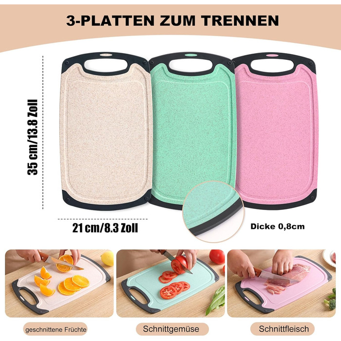 Набір обробних дощок 3 шт Aututer