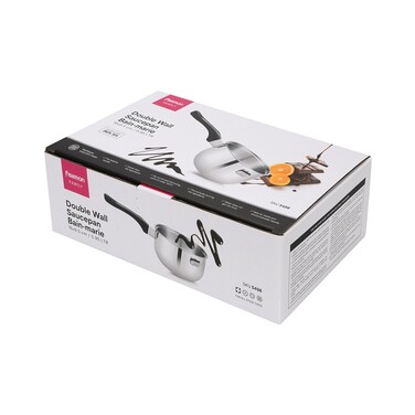 Ківш Fissman 16x9,5 см / 0,95 л для водяної бані нержавіюча сталь (5498)