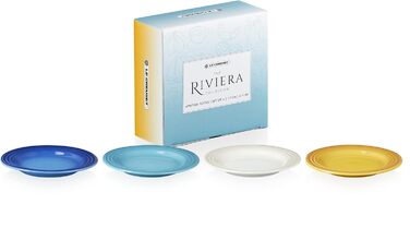 Набор тарелок 17 см разноцветный Riviera Le Creuset