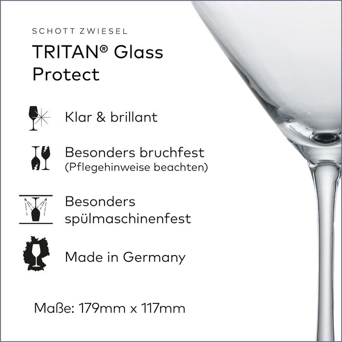 Классические бокалы для мартини 270 мл, набор 6 предметов, Classico Schott Zwiesel