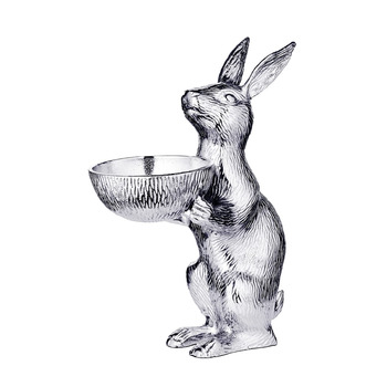 Фігурка кролика з мискою 31 см EDZARD