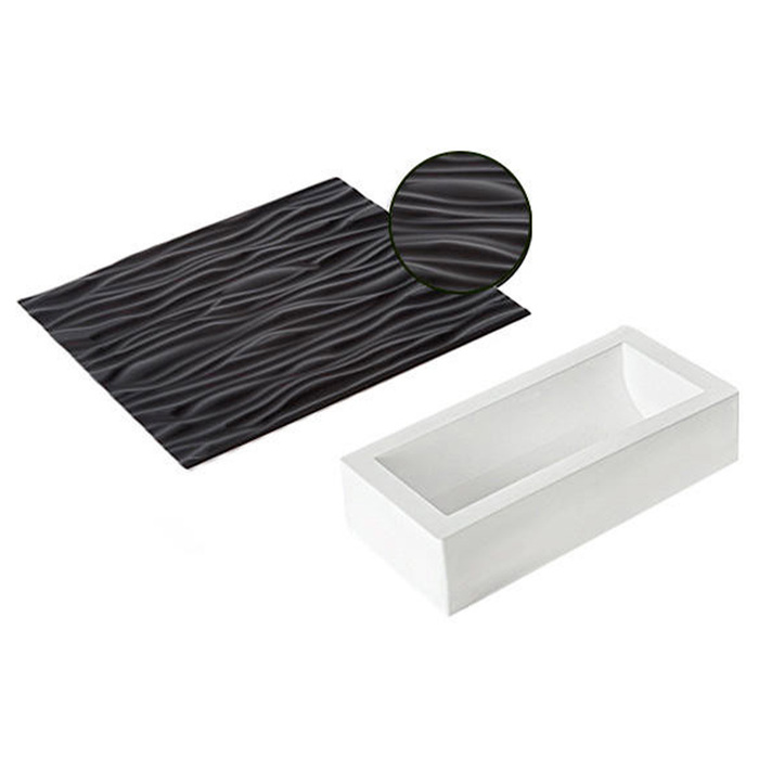 Kit Buche Wood Форма силіконова TOR250x90 Buche + TEX01 WOOD (250 x 90, h 70 mm)