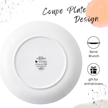Набір з 4 тарілок 20,3 см Royal Worcester