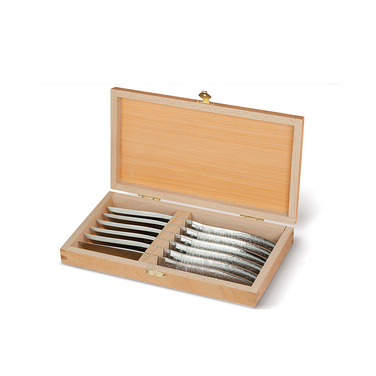 Набор ножей для стейка Amefa ALPHONSE, в деревянной коробке, 6 пр.