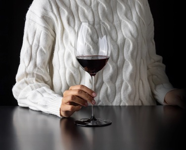 Бокал для красного вина Эрмитаж 668 мл, Fatto A Mano Black Tie Riedel