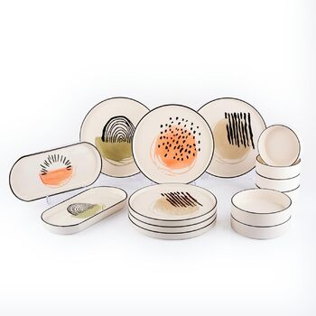Набор посуды на 6 персон, 14 предметов Piatti Naturali