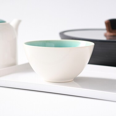 Піала Fissman CELINE 14,8x8 см, колір лазурний кераміка (6225)